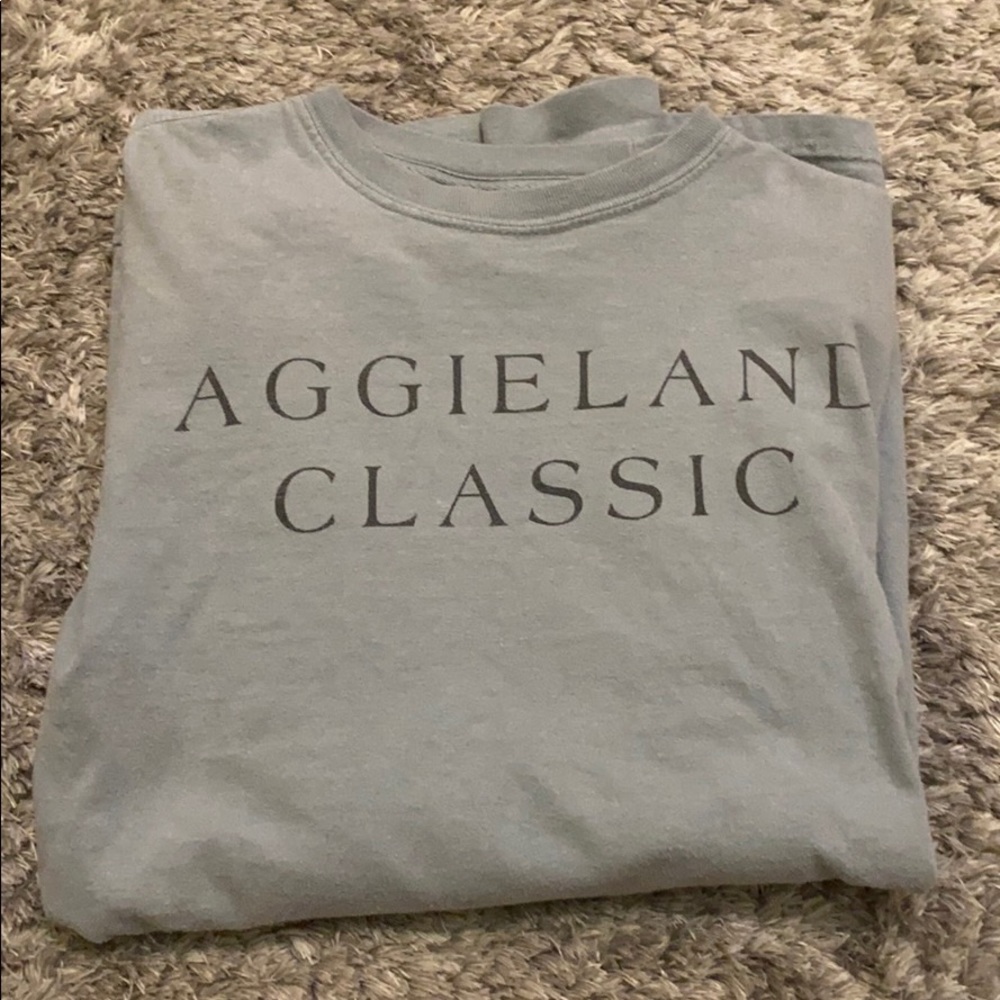 Oversized long sleeve shirt